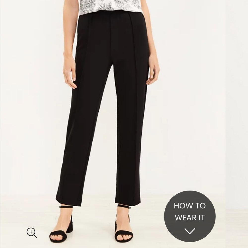 LOFT elastic work pants